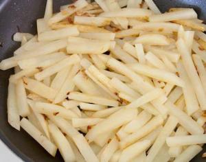Кисло-острая картофельная соломка (рецепт с фото)